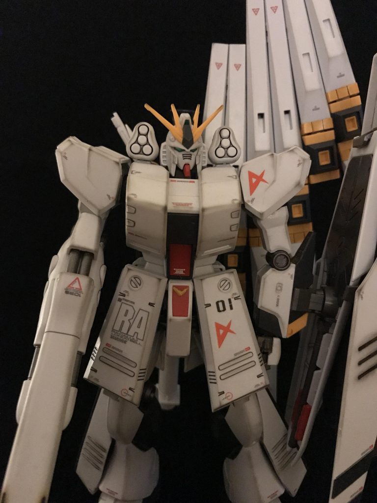 これがパステルシャドウ前のもの。素組、スミ入れ、一部ウェザリング。