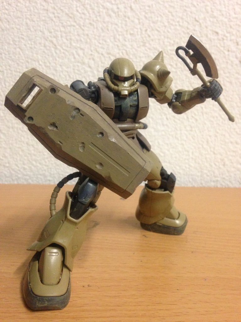 ザクII アス機–3枚目/制作者：けーた