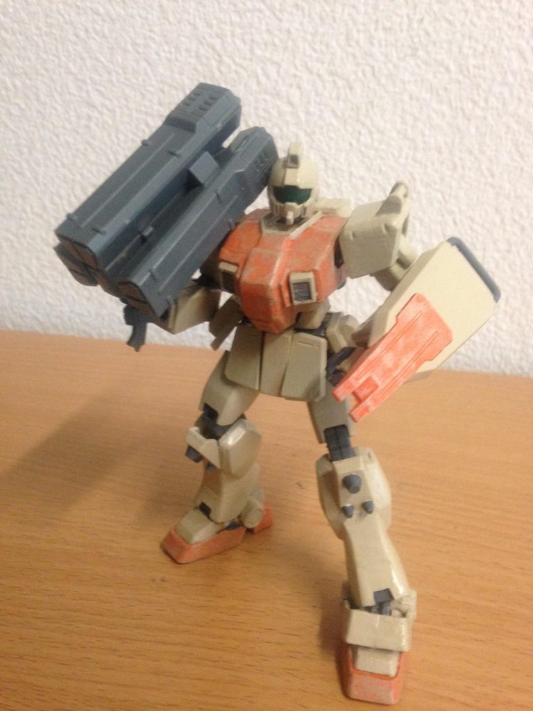 陸戦型ジム–2枚目/制作者：けーた