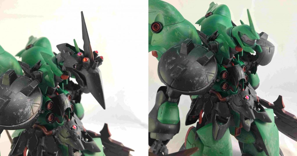 頭部の武装は取り外しができるぞ