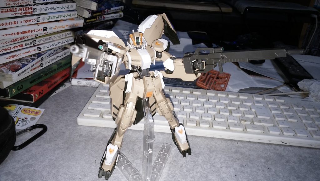 本来は4つのライフルを使うんですが、諸事情で2つになってしまいました……………