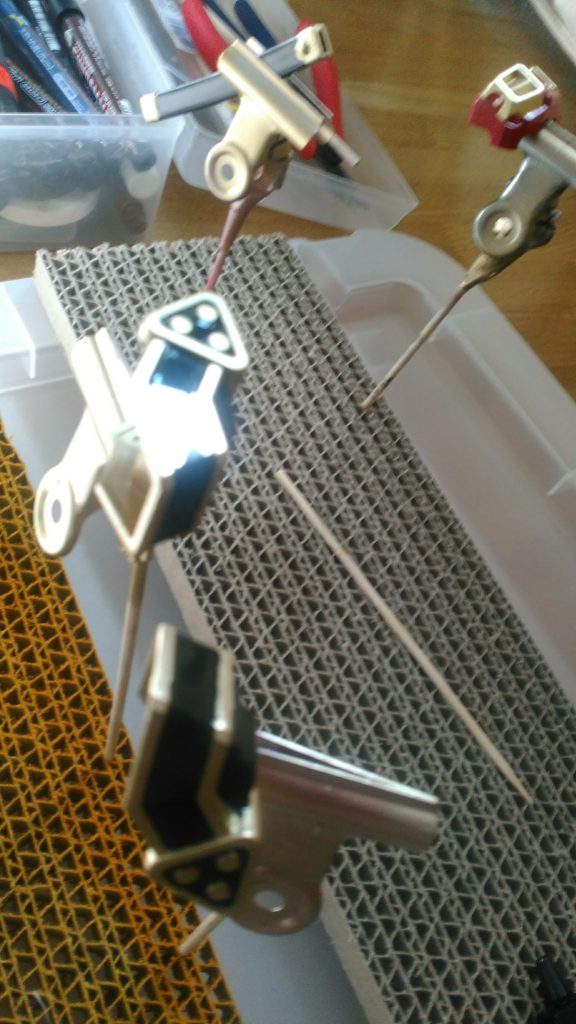 紋の塗り分けは初心者には難関でしたが、これができるとテンション爆上がり。