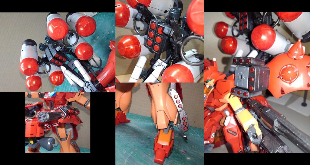 武装その2多数のミサイル