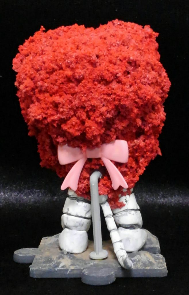 後ろから。ピンクのリボンはプチッガイの証です(^-^)