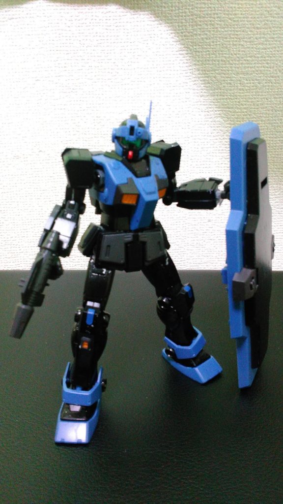 ジムガードカスタム(色塗り練習)–2枚目/制作者：企業の犬