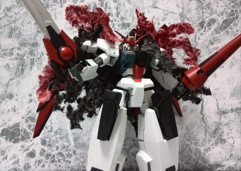 合体時には
紅と黒灰のGNドライブが現れる

対となる２つの太陽炉を搭載し、ツインドライブシステムを可能にした
夢のようなガンダム

それがカイザーセラヴィーガンダムだ！