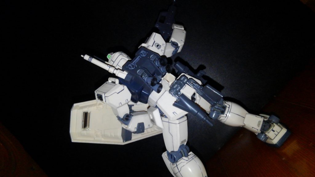 あ、シールド裏の墨入れしてない(゜_゜;)