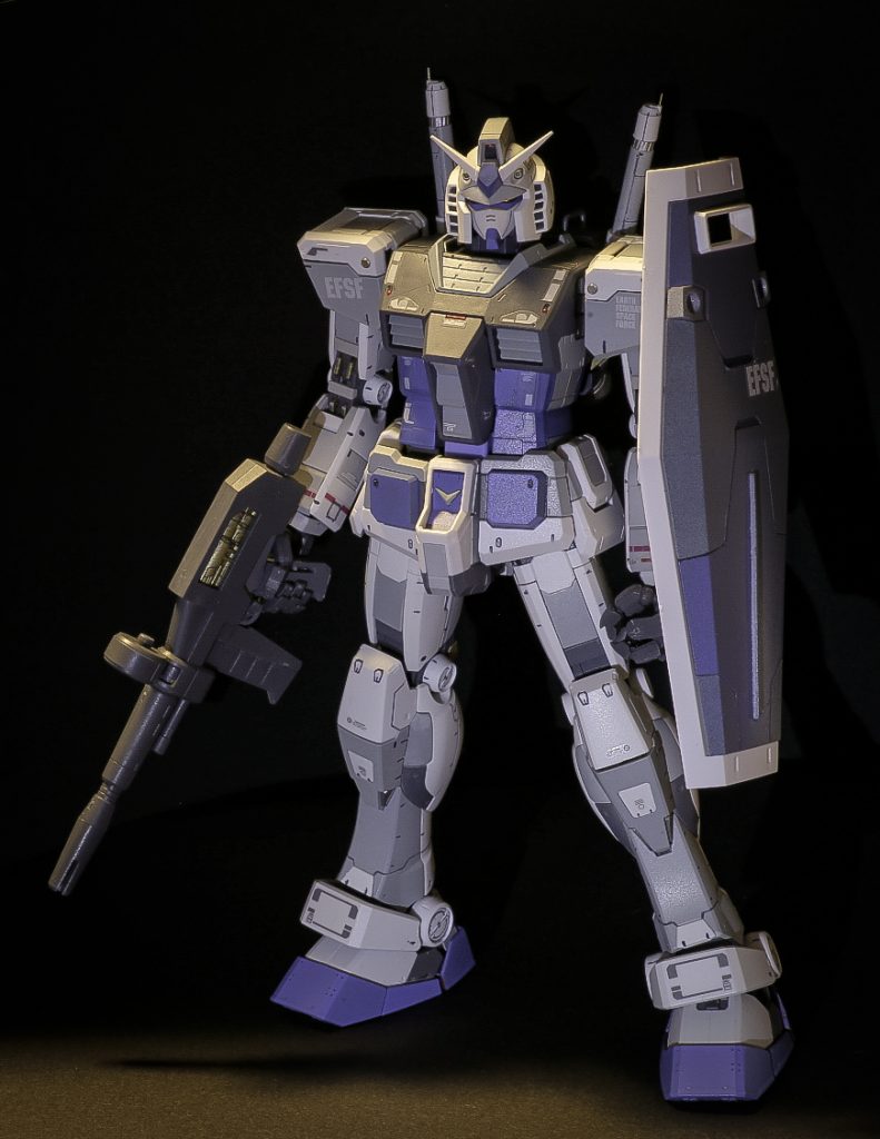 ウェザリング施す前のできたて。