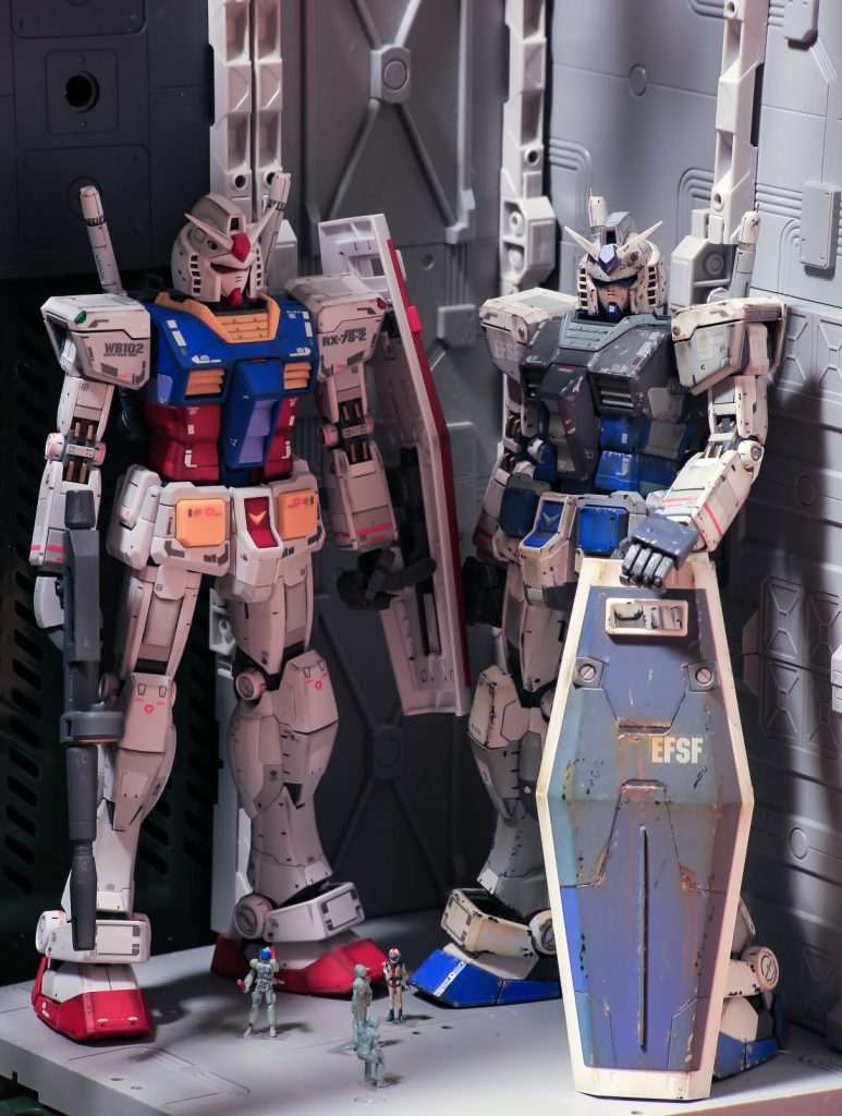 Rx78-2との比較です。