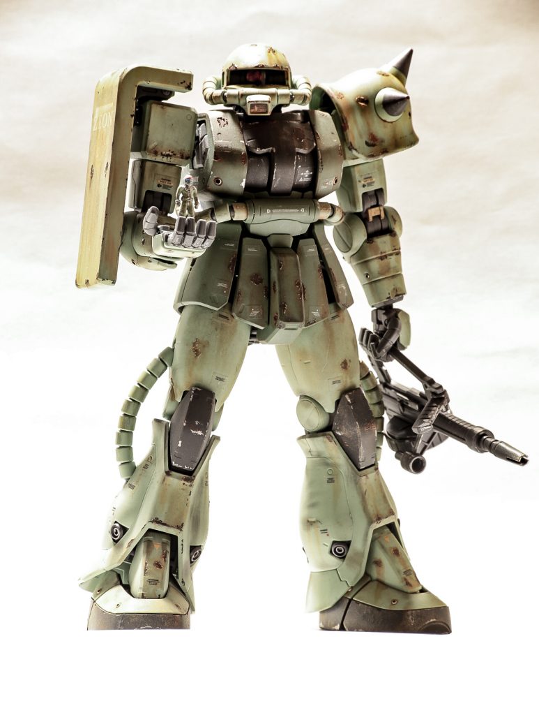 パイロットも塗装してあります。