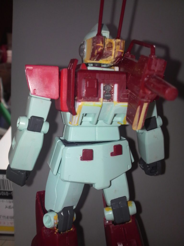 塗装前リアビュー