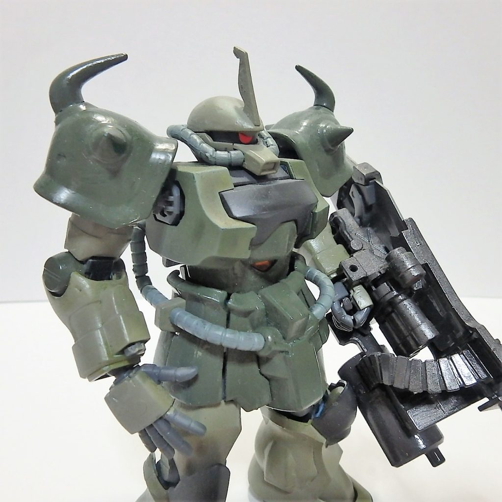 グフカスタム_ザクカラー–2枚目/制作者：poto