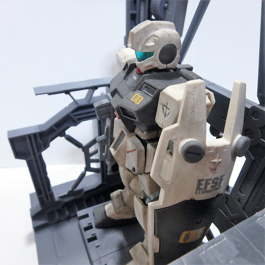 ジムは横顔が映えます。バイザーの向こう側が見えるのが好きです。