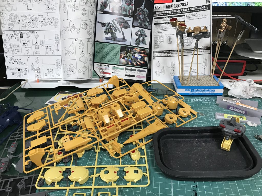 HGUC 1/144 AMX-102 ズサ–3枚目/制作者：いま