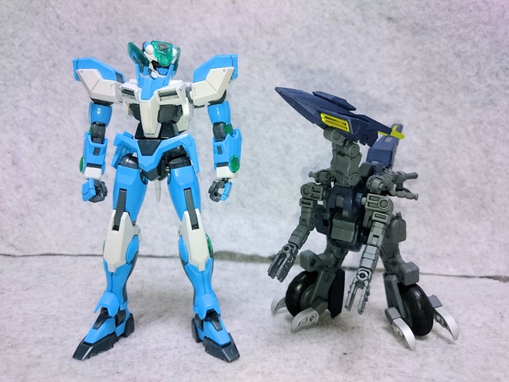 ガンプラとサイズ比較