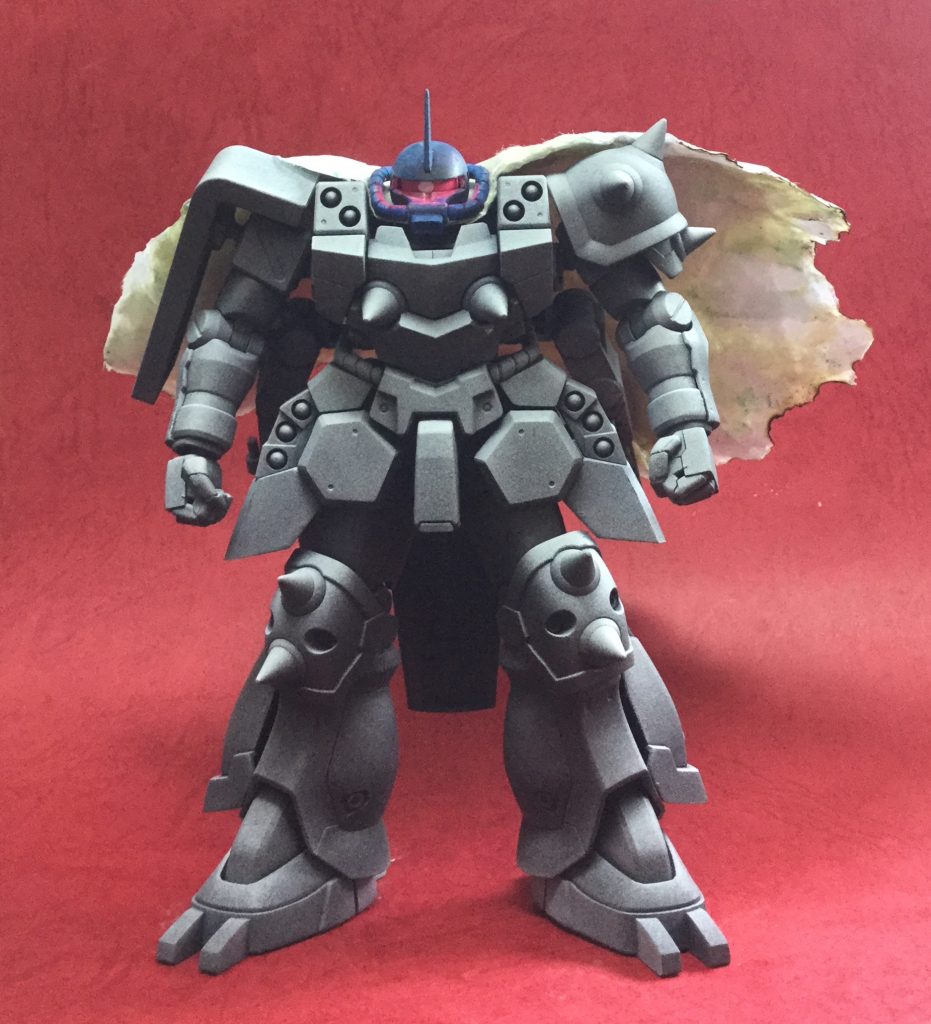 固まったマントを装着 ぴったり！