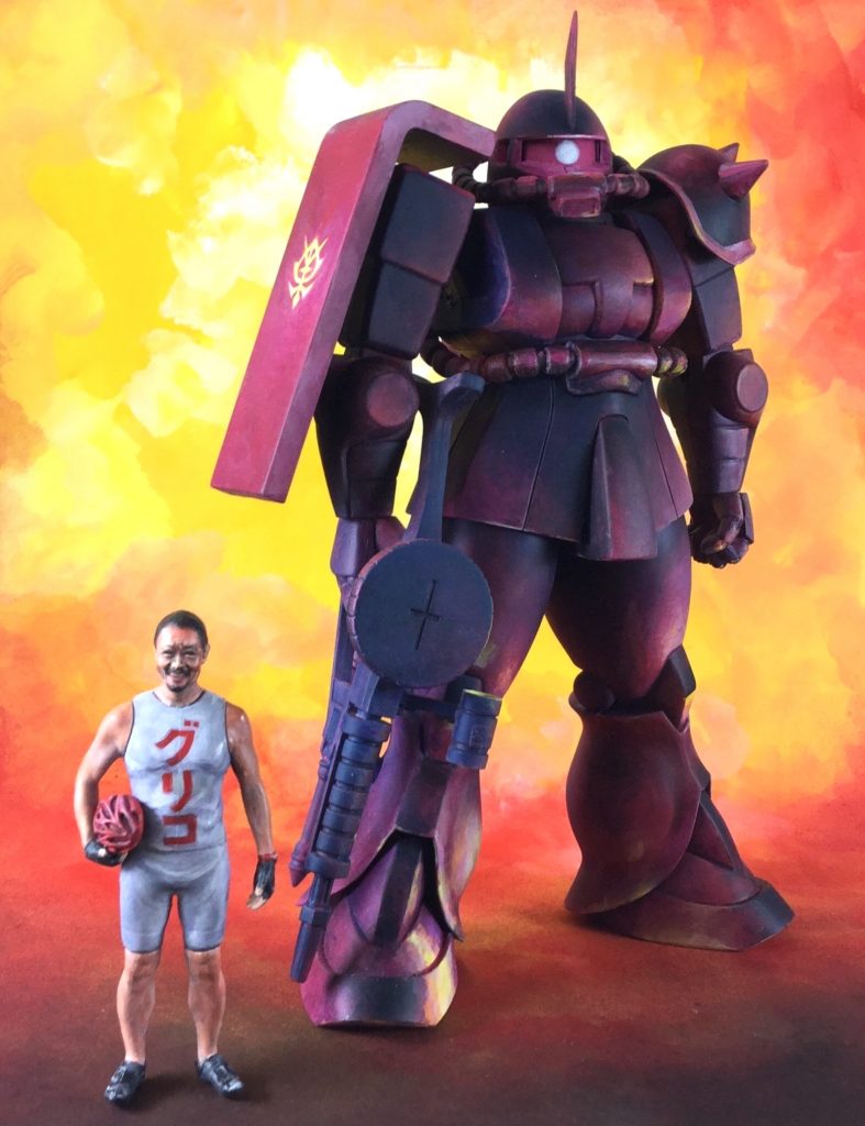 １／１００シャア専用ザク–9枚目/制作者：@館長