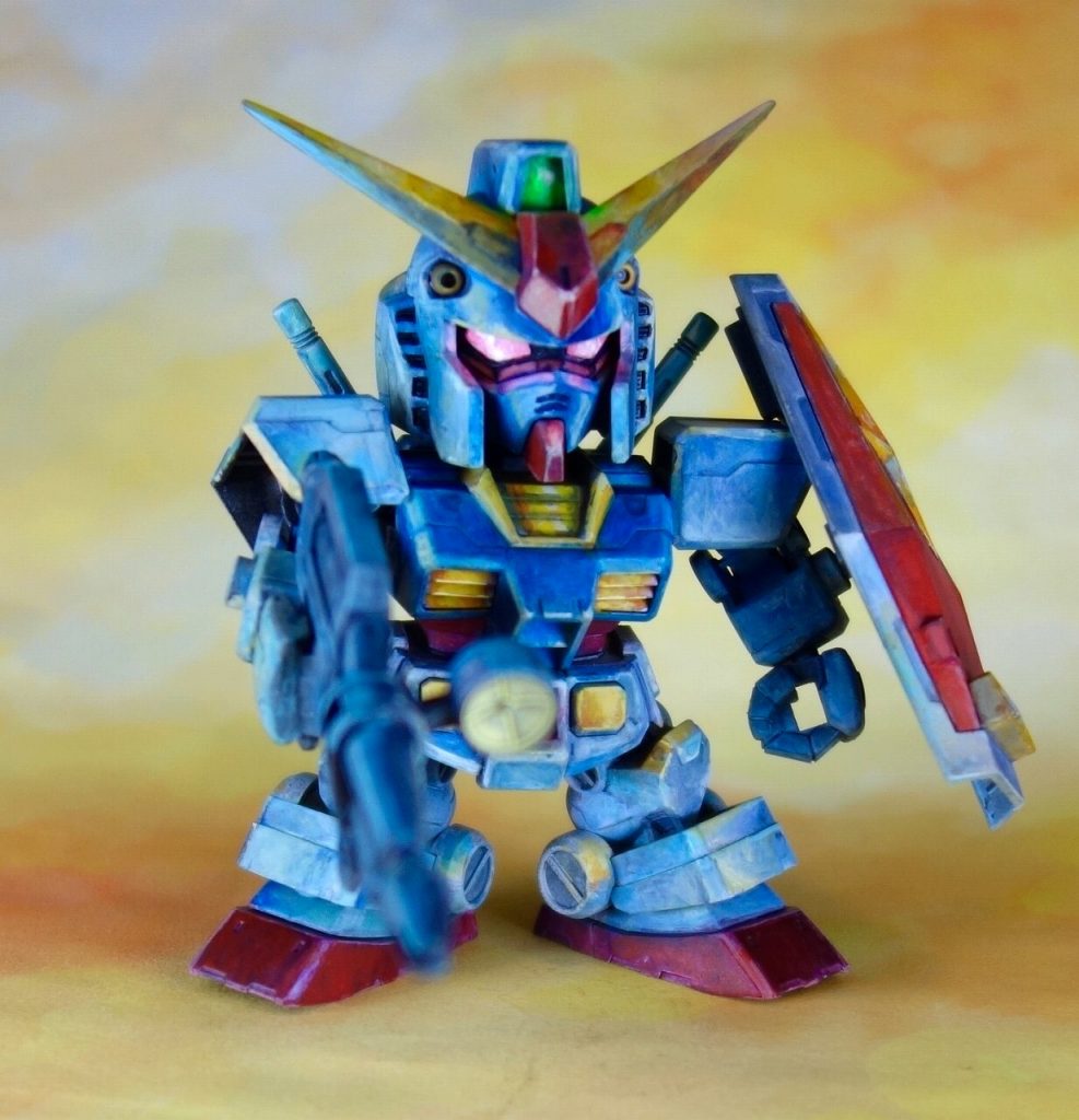 ＳＤガンダム クロスシルエット 安彦塗り–4枚目/制作者：@館長