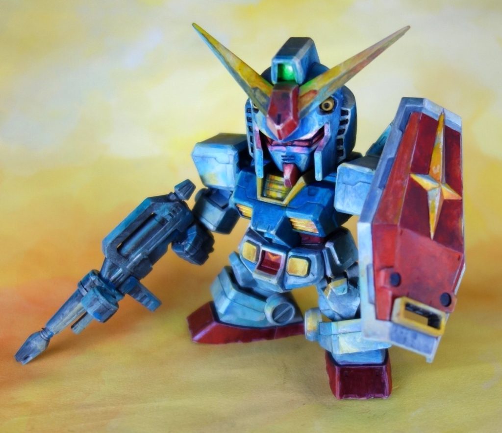 ＳＤガンダム クロスシルエット 安彦塗り–5枚目/制作者：@館長