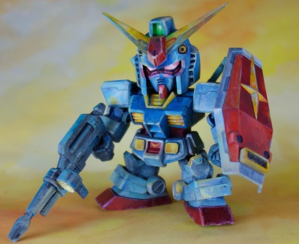 ＳＤガンダム クロスシルエット 安彦塗り–6枚目/制作者：@館長