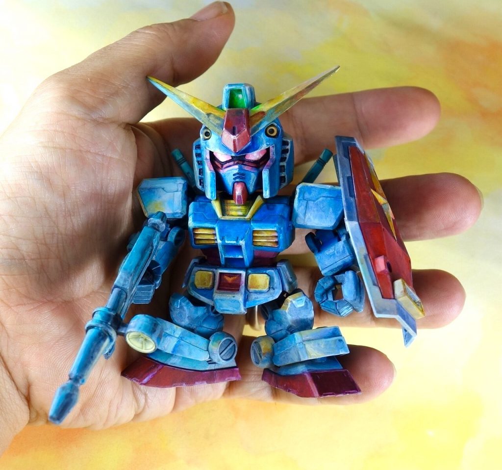 ＳＤガンダム クロスシルエット 安彦塗り–7枚目/制作者：@館長