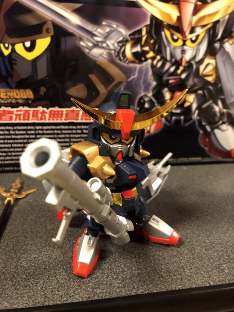 オリジナル武装破頭火〔バズーカ〕背中にマウントできるようにしました。