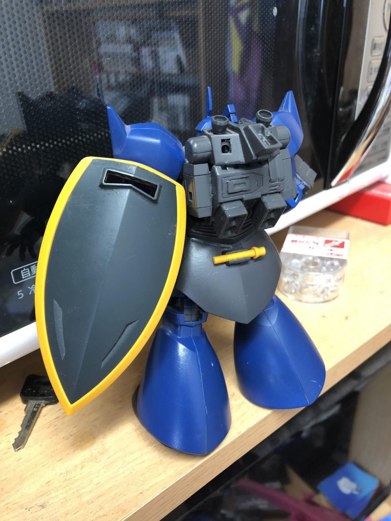 バックパックはミキシングでそれっぽく。