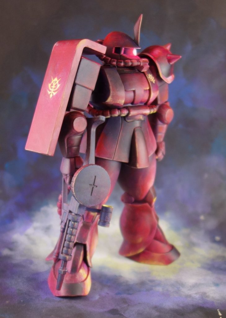 １／１００シャア専用ザク–3枚目/制作者：@館長