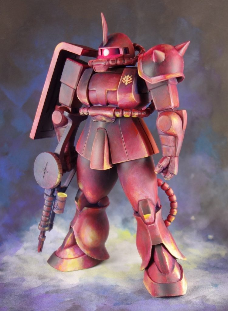 １／１００シャア専用ザク–2枚目/制作者：@館長