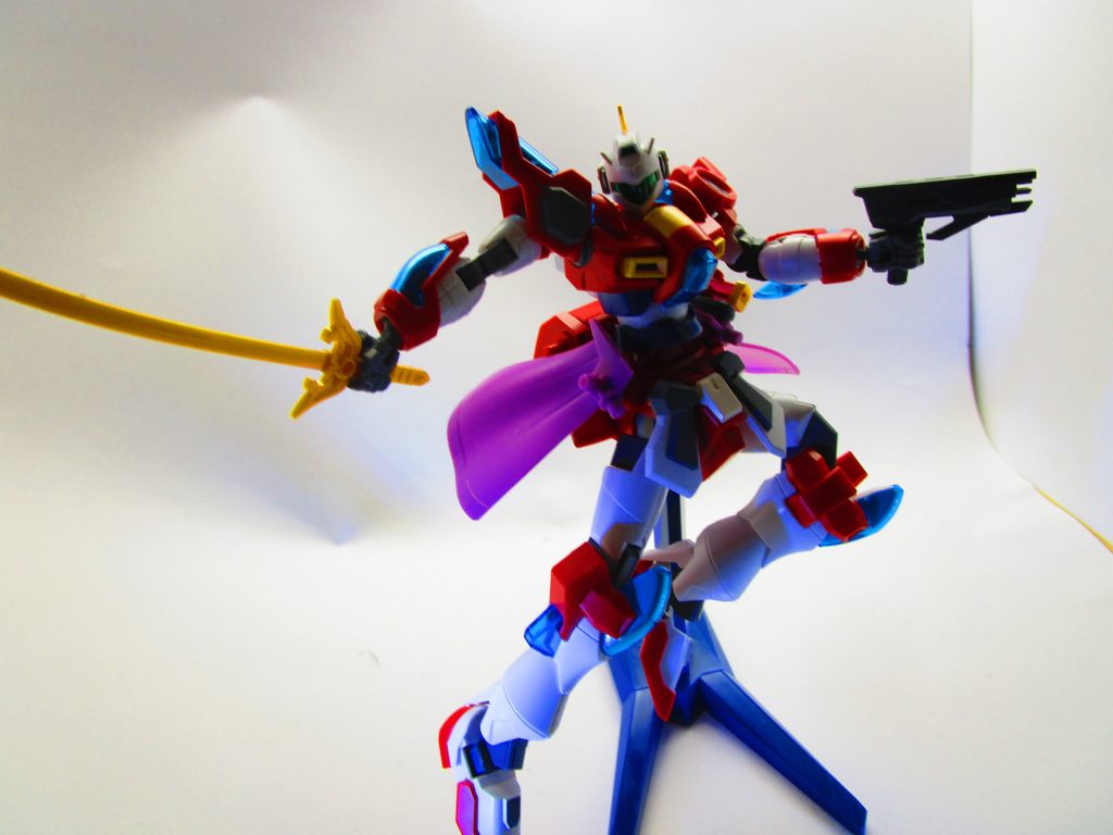 ビルドレイピア
戦い方がまさに蝶のように舞い蜂のように刺すなので
取り回しのいい武器しか所持していない。
ジェネレートガンダム同様武装は少なめ。