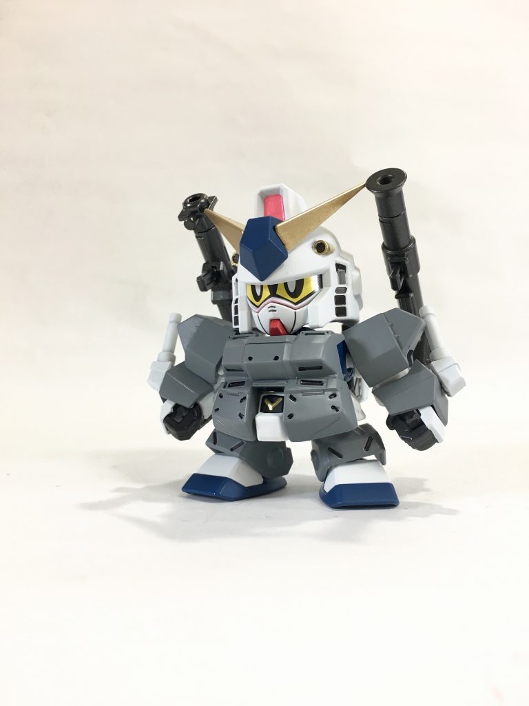 右腕担当SGガンダム
BB戦士のチョバムアーマーを取り付け