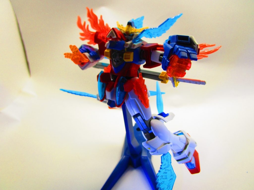 必殺技　テンペストナックル
AGE-FXのFXバーストを利用した攻撃。
Cファンネルはエネルギー消費のため接続されていない。
脚部、胸部が展開し、体からは光の翼を出す上、
拳と肩と腰に内蔵されたバーニングバーストシステムにより、攻撃面積の拡大、および盾の役割を果たす。
どちらも粒子暴走によるものではあるが、怪我の功名と言ったところだろうか。
なお、使用後はバーニングバーストシステム発動部位は破壊される上、エネルギーを一瞬で使い果たすため
一発きりの大博打。
名前はシャイニングフィンガーのオマージュ