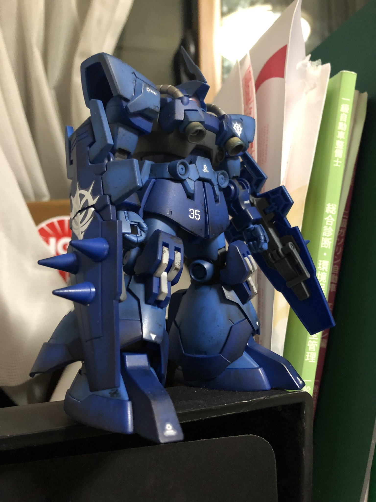 ドムr35 初めてのシャドウ吹き 2926lacieさんのガンプラ作品 Gunsta ガンスタ