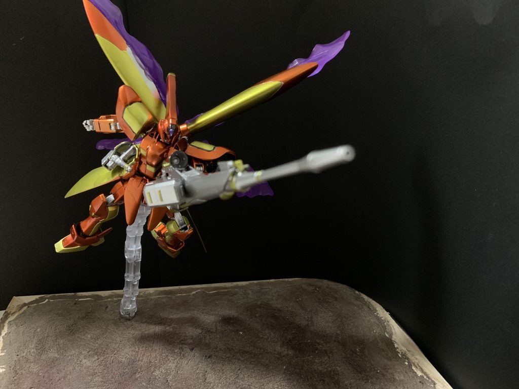 バスターランチャー 発射片手構え