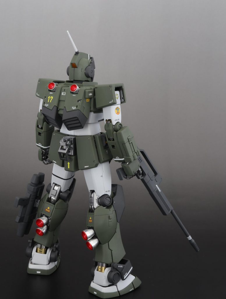 いきなりバックショット
尻バズーカと赤バーニア(*´ω`*)