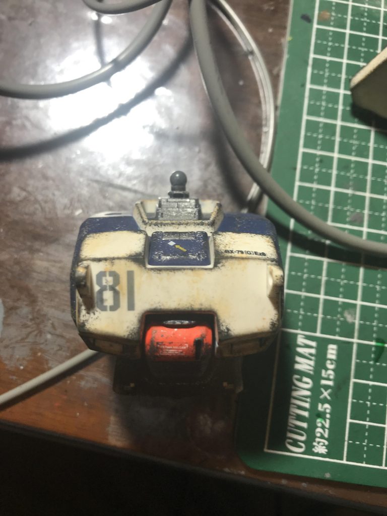 ウェザリングは全体的にこんな風に仕上げてます。