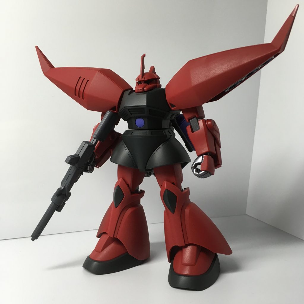 関節と手、バーニアはガンメタルです。ライフルはガンシップグレイです。