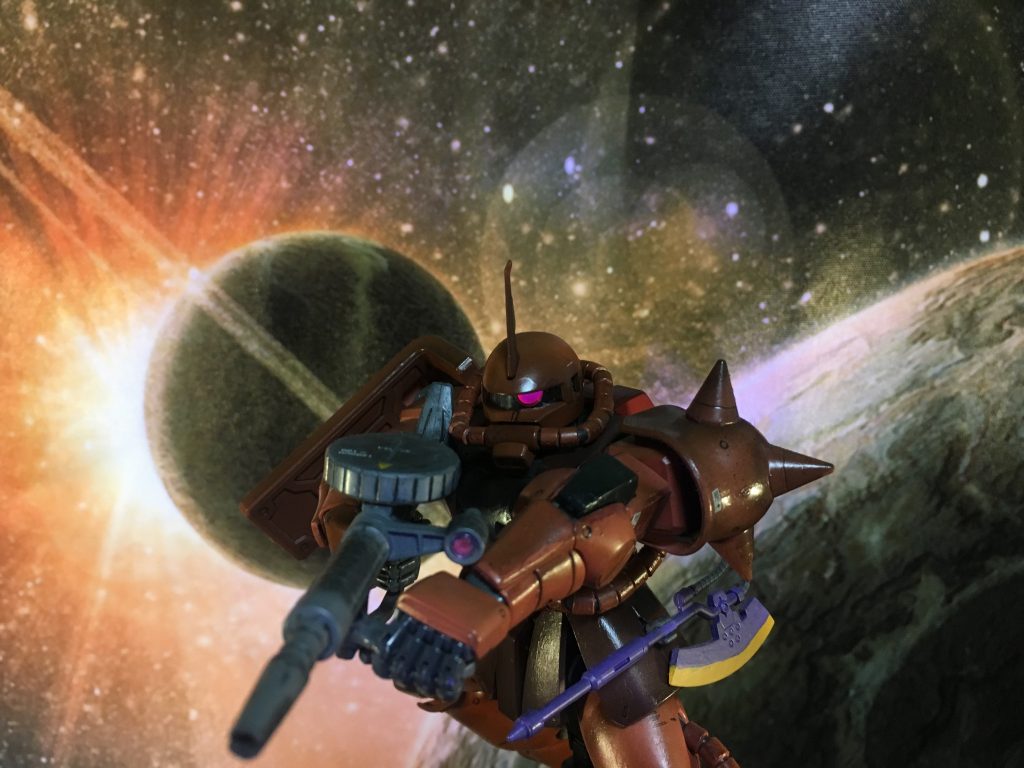 MG シャア専用ザク–2枚目/制作者：@NOA20182