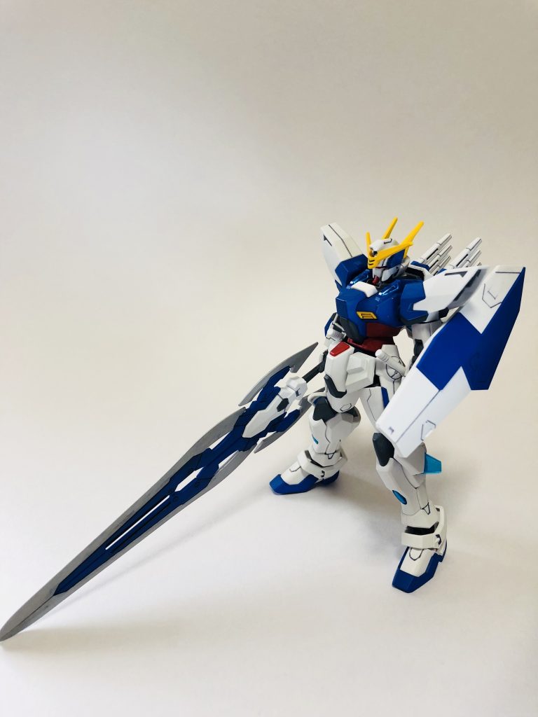 ホビージャパン付録の大剣を持たせて。