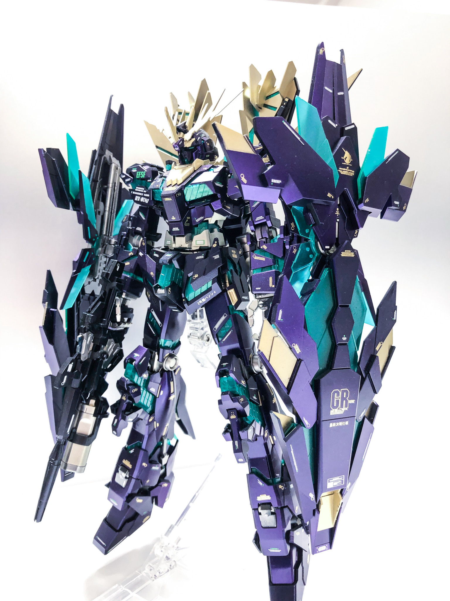 MGユニコーンガンダム 2号機 バンシィ・ノルン 最終決戦ver. ガンプラ 