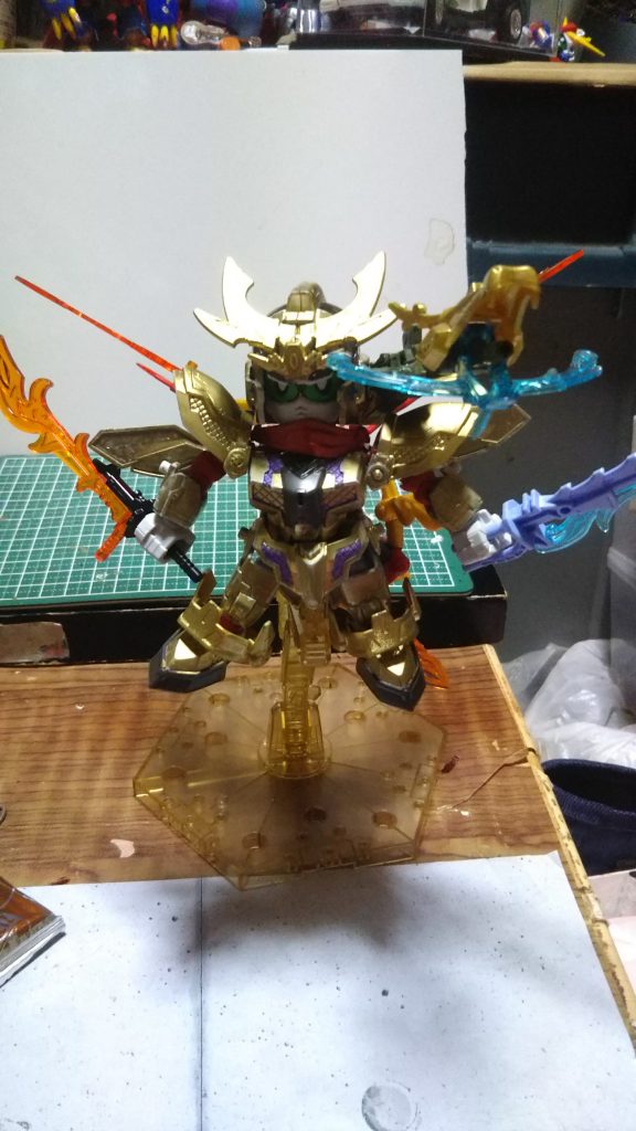 零丸にストライク劉備の装備品をクロスしました