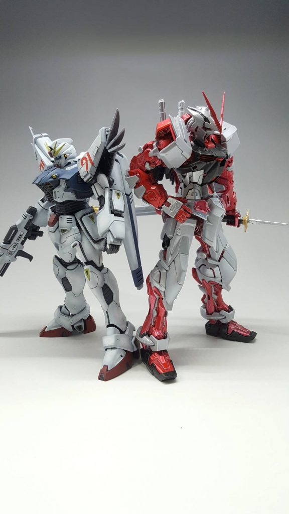 最後は後輩が作ったF91とのツーショット
