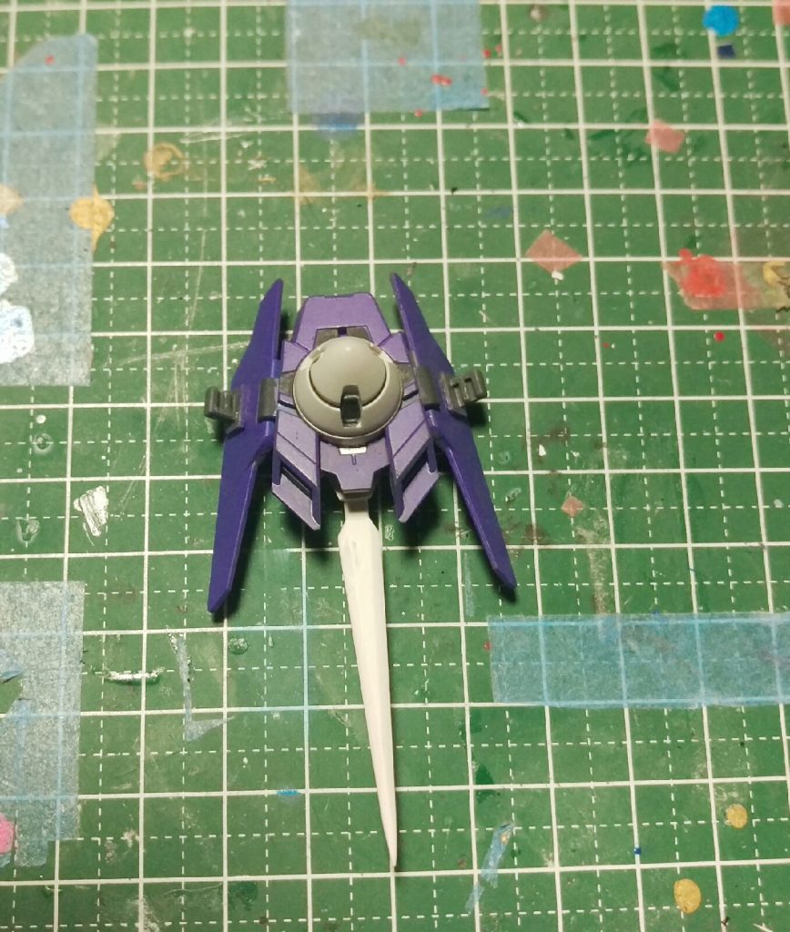 アメイジングエクシアの部品をシャープ化してつけました！