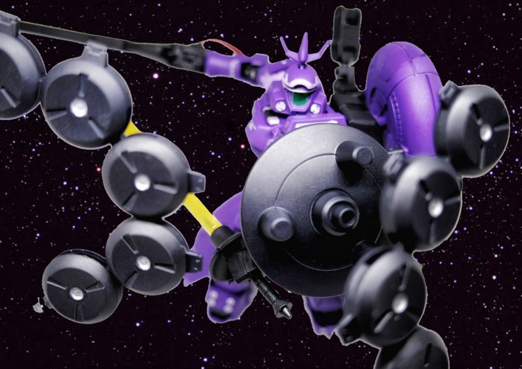 ## 機体運用
武装としては、トールギスに近くなっているが、トールギスほどの機動性は、有していない。その代わりに、“最強の盾”であるプラネイトディフェンサーを10機装備している。
性能としては、ビルゴの完全上位機と言えるだろう。