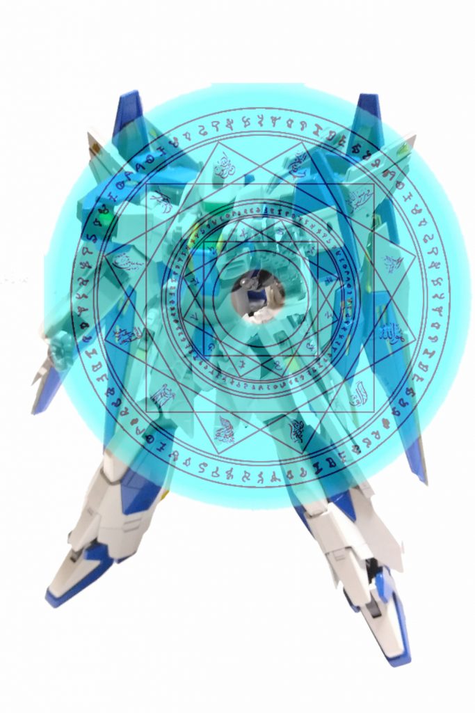 *魔装顕現*
本機における必殺技。
スロットが3まであり、各スロットに武装をインストールしておく事で戦闘中に召喚できる。
各武装は解除条件が設定されており、条件を達した時に自動解除されるものがある。
※魔装は予め運営に了解をとってあるとの事。