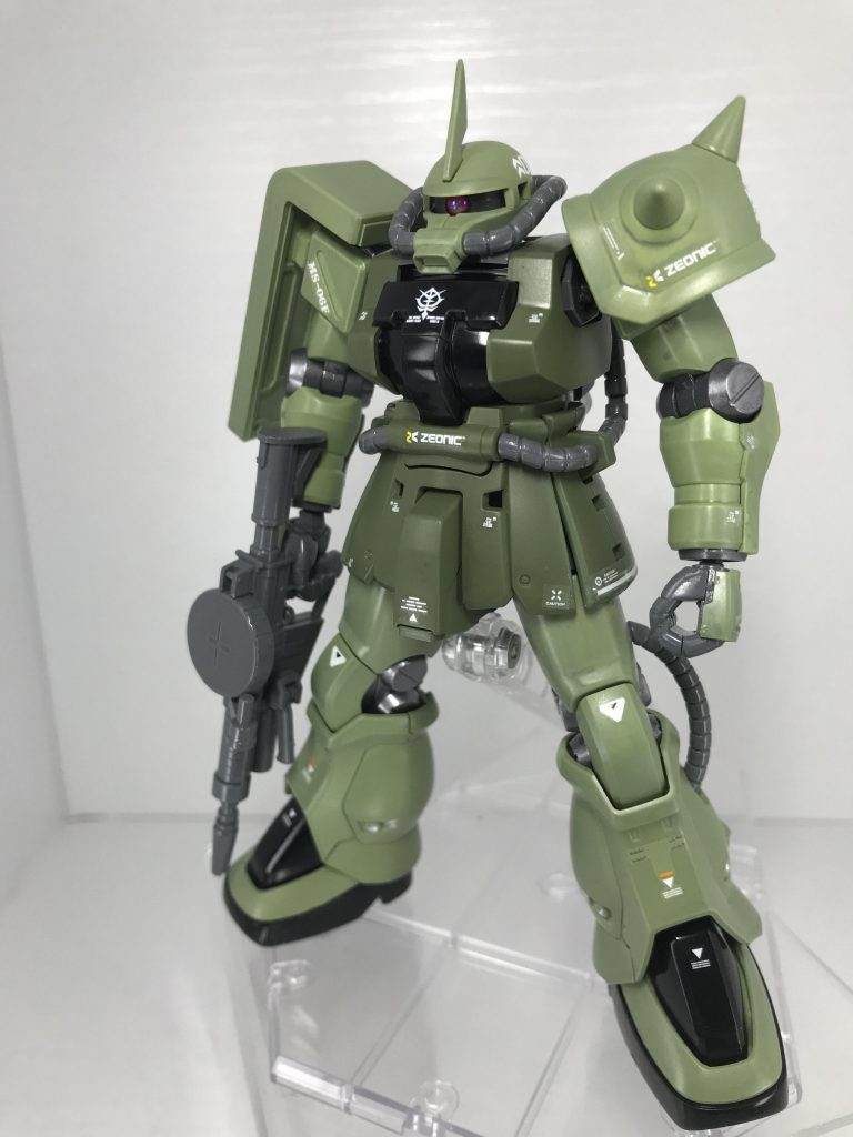 HGUC ザクⅡ F2 全塗装、デカール仕上げ–9枚目/制作者:モルガナ