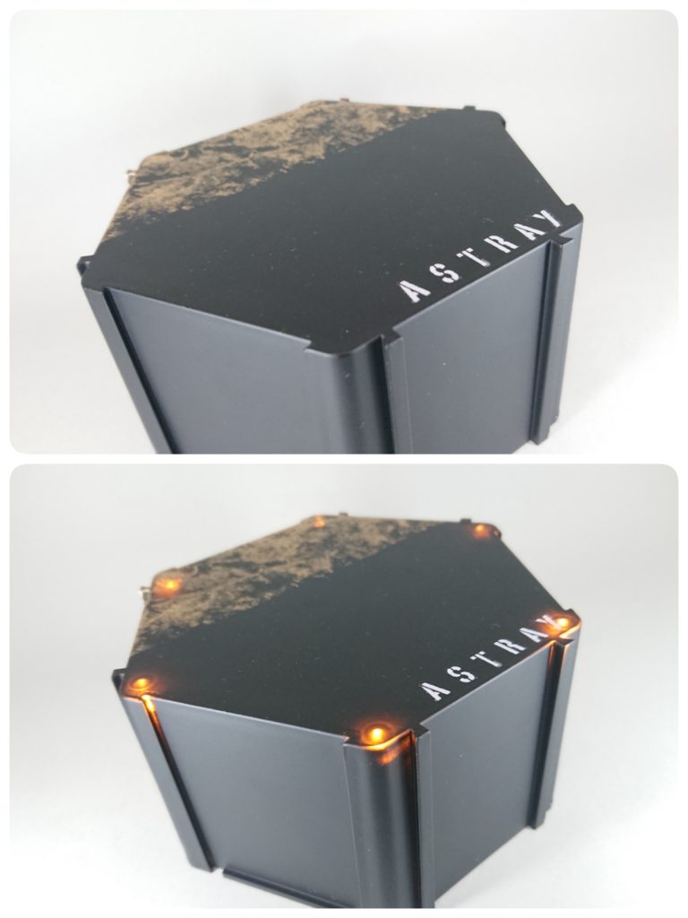 T.M.ASTRAY専用特別台座
ライブに合わせて、ライトが光る仕様。
『っしゃ!!!お前ら、1曲目行くぜえええ!!!!!』