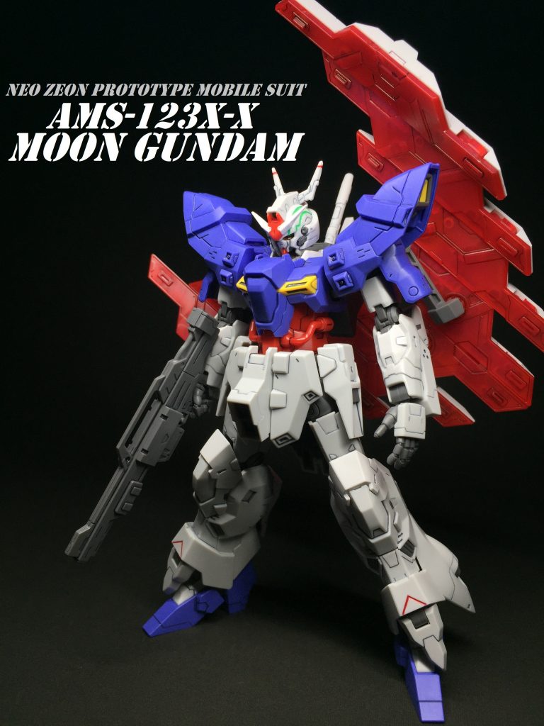 【HGUC】AMS-123X-X MOON GUNDAM–2枚目/制作者：ふくすけ