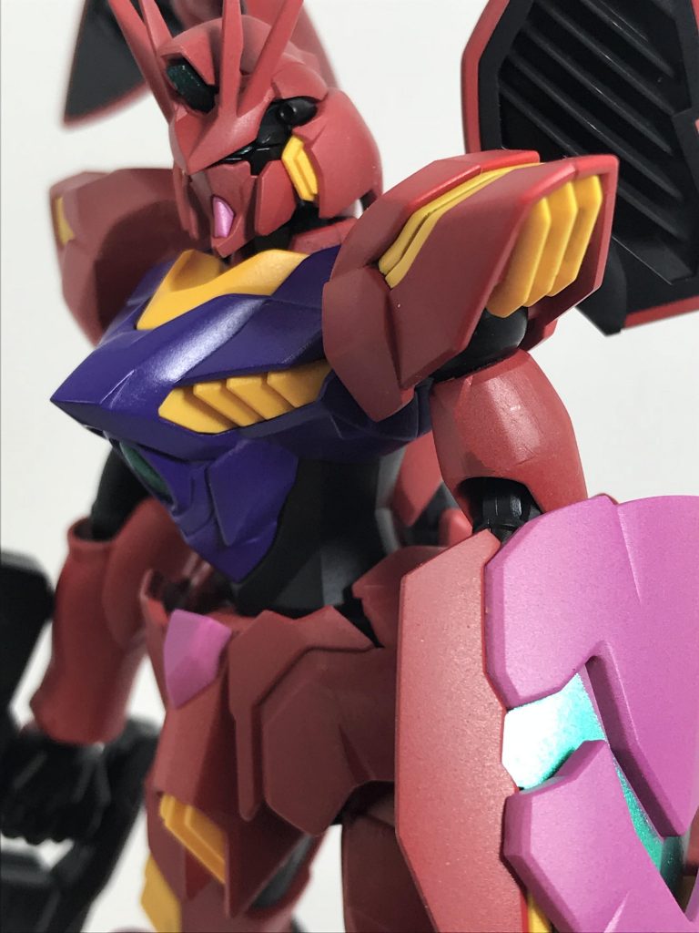 最後にupで。上手くマスキング出来てない所とか塗装の雑さが……