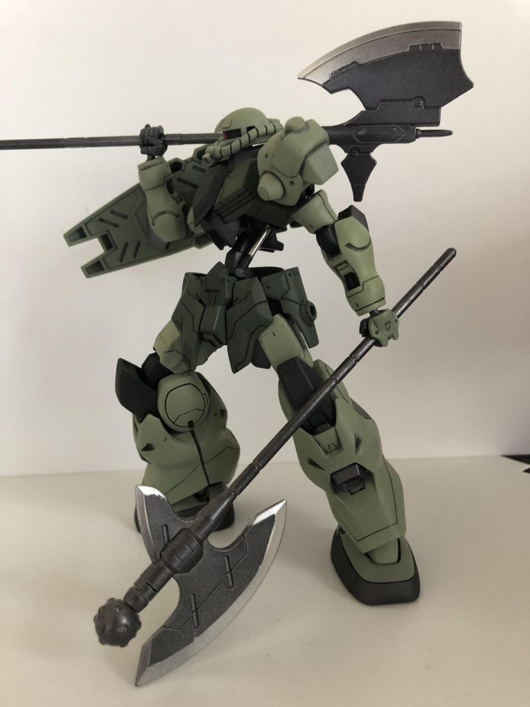 ポージング2。
個人的な趣味ですw
二刀流だとこういうポーズ撮りたくなっちゃうんです(^^;)w